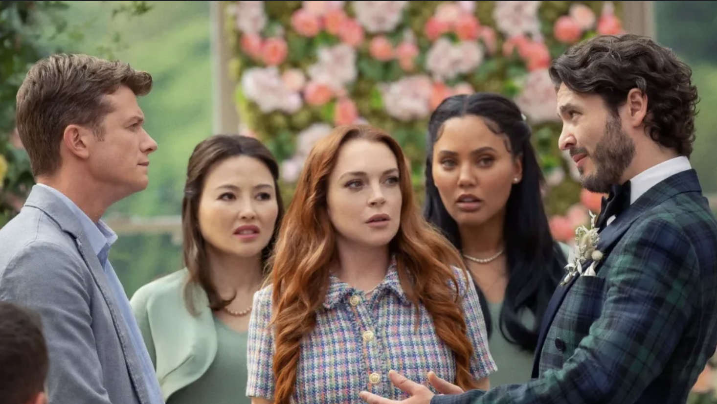 Irish wish wedding scene