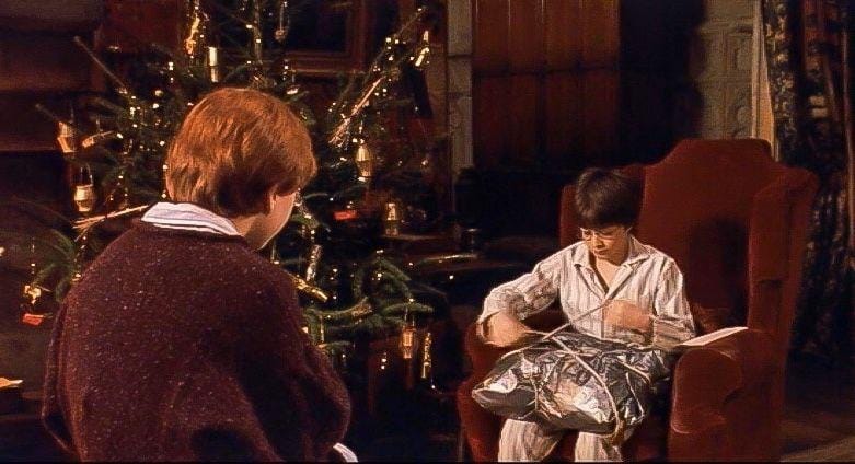 Harry Potter and the Sorcerer's Stone - Harry and Ron - I got presents!