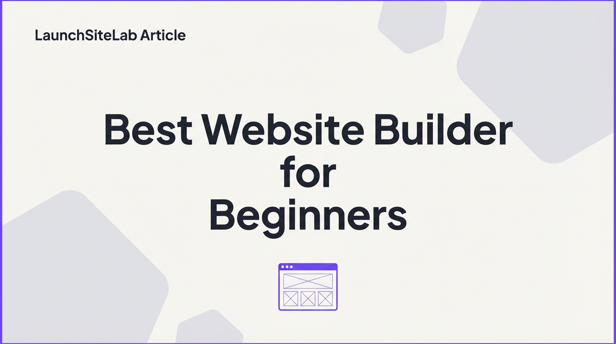 Best website builder for beginners