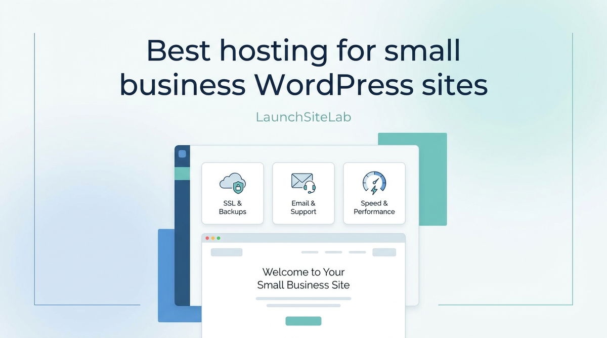 Best hosting for small business WordPress sites