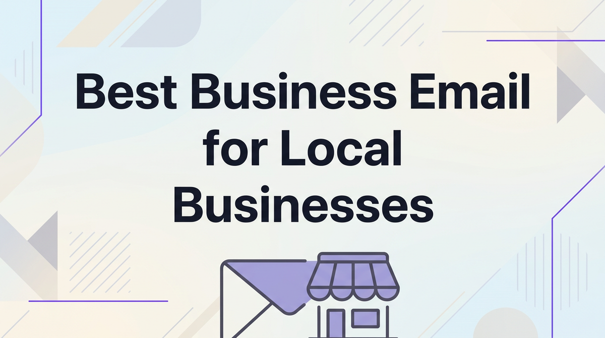 Best business email for local businesses