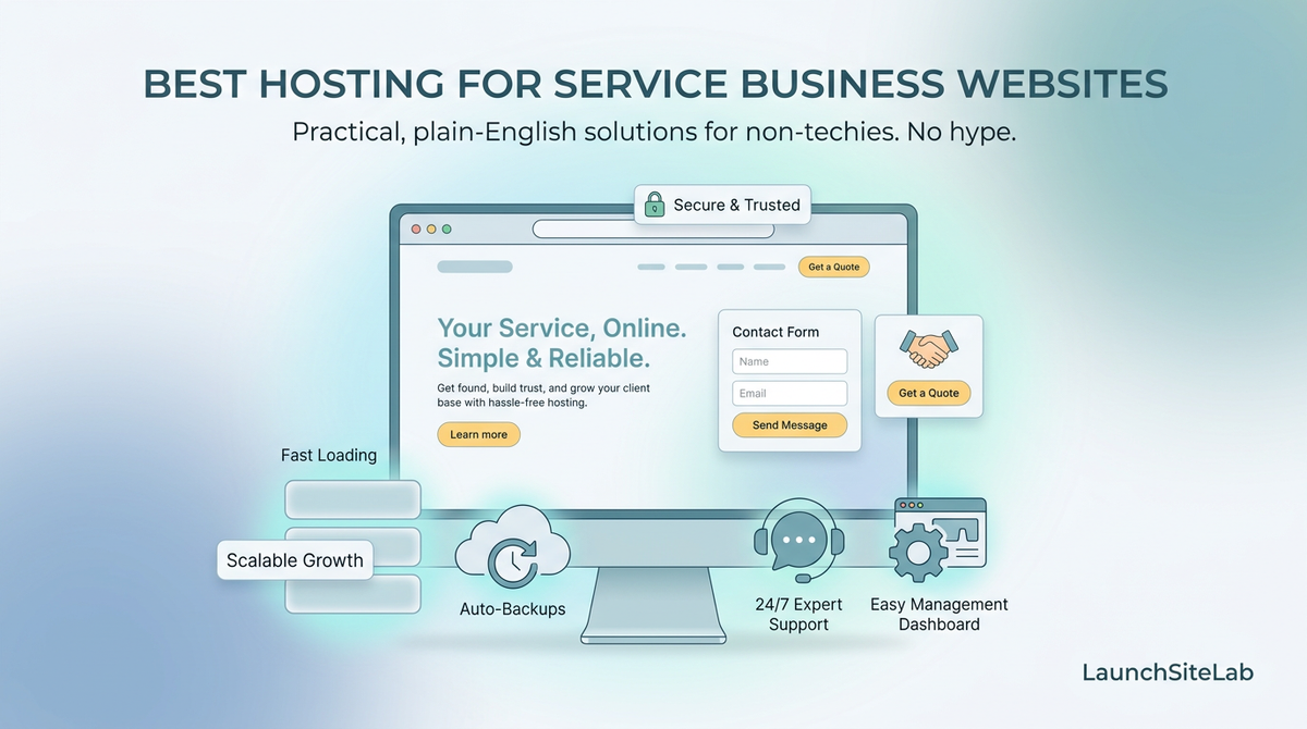 Best hosting for service business websites