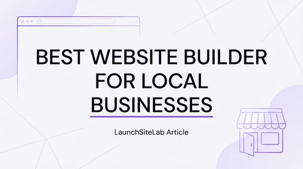 Best website builder for local businesses