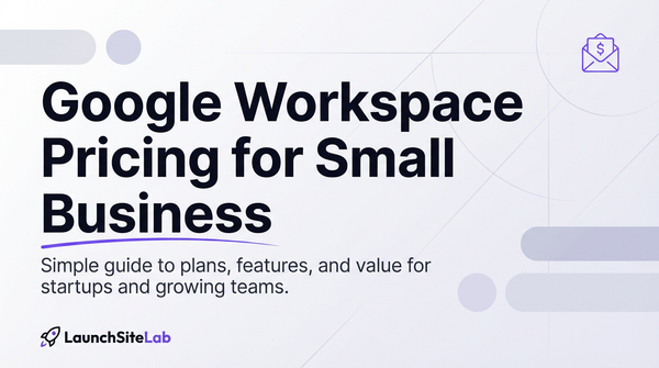 Google Workspace pricing for small business