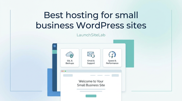 Best hosting for small business WordPress sites