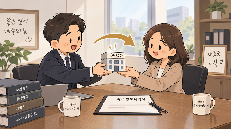 소규모 법인 매각, 주식양도냐 영업양도냐