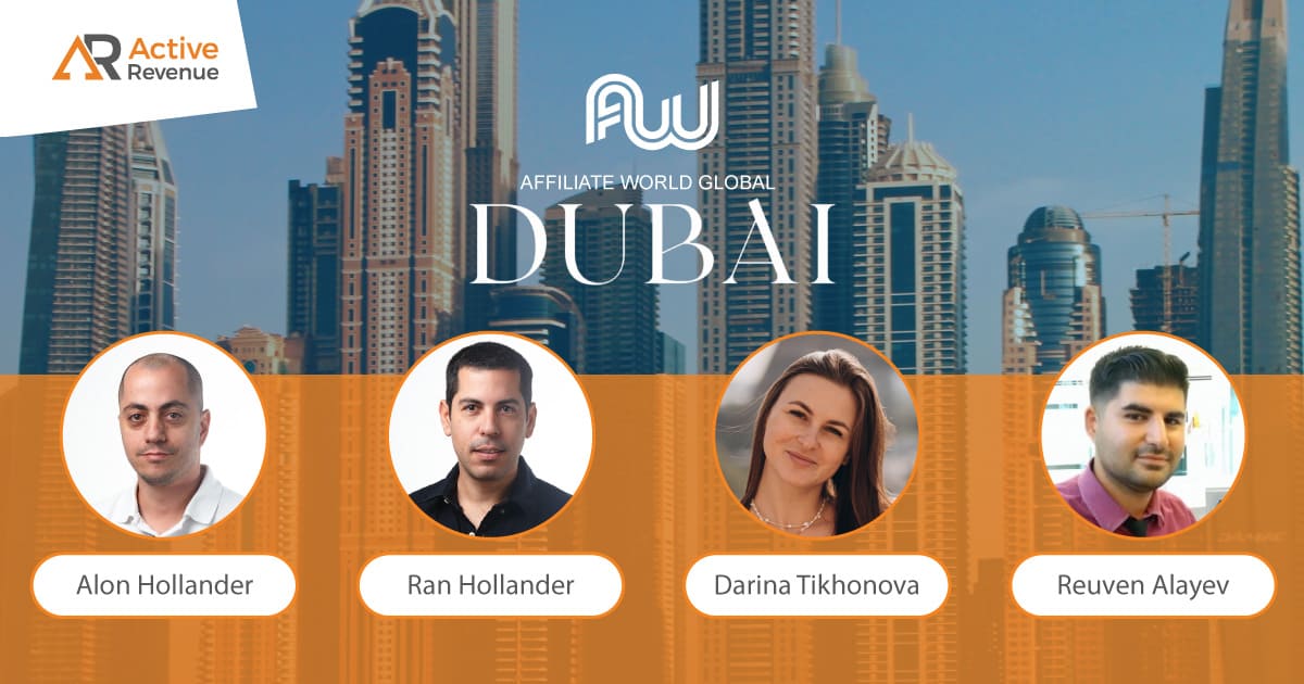 Meet ActiveRevenue Team at AW Dubai 2022