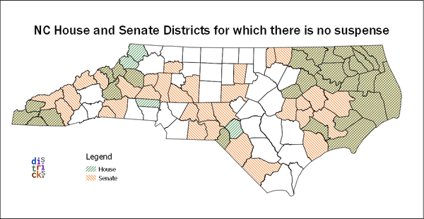Where the New NC Maps Provide No Suspense