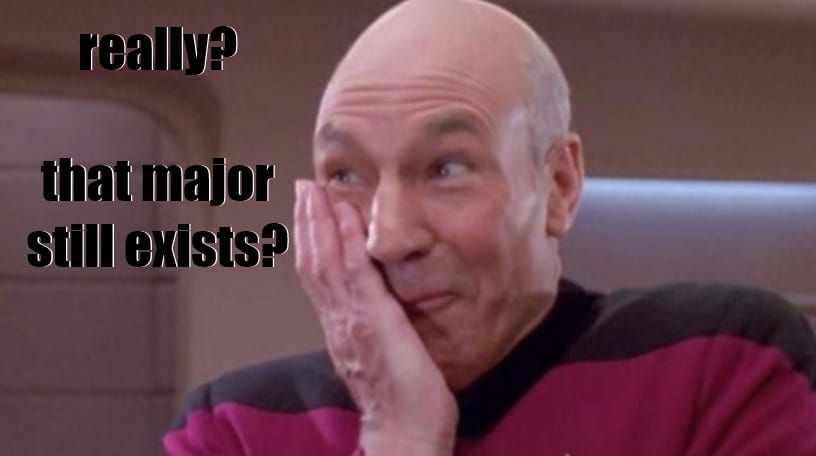 Majors Everyone Forgot Existed