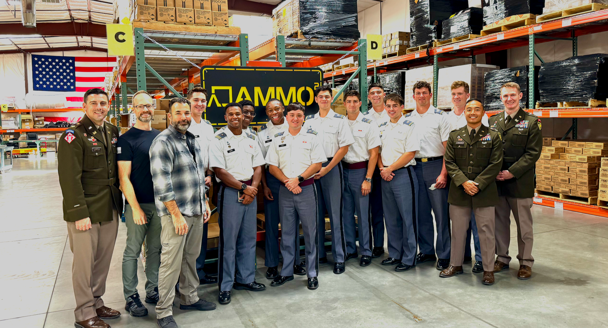 Honored to Host Future Leaders at AmmoSquared