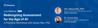 Webinar Recording-Redesigning Assessment for the Age of AI: A Practical Workshop with Susan Ray, PhD