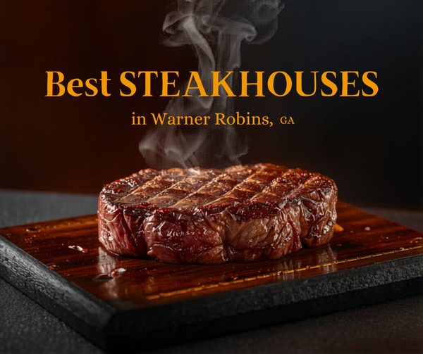 Best Steakhouses in Warner Robins, GA - grilled steak hero image