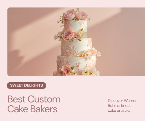 Custom celebration cake from a Warner Robins, GA bakery