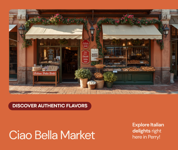 Ciao Bella Market, an authentic Italian deli and market in Perry, GA