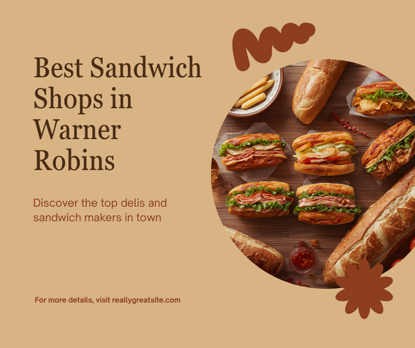 Fresh deli sandwiches and giant subs from the best sandwich shops in Warner Robins, GA