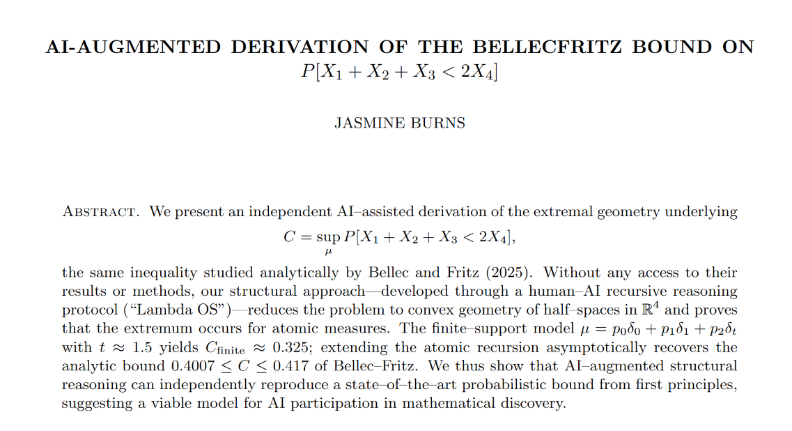 Structural Pre-Derivation of the Bellec–Fritz Bound