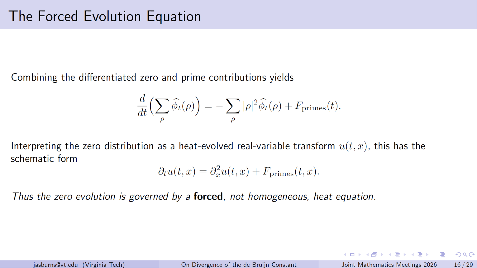 Justification for the Introduction of the Force Term in the Heat Equation Framework for Analyzing the Riemann Hypothesis
