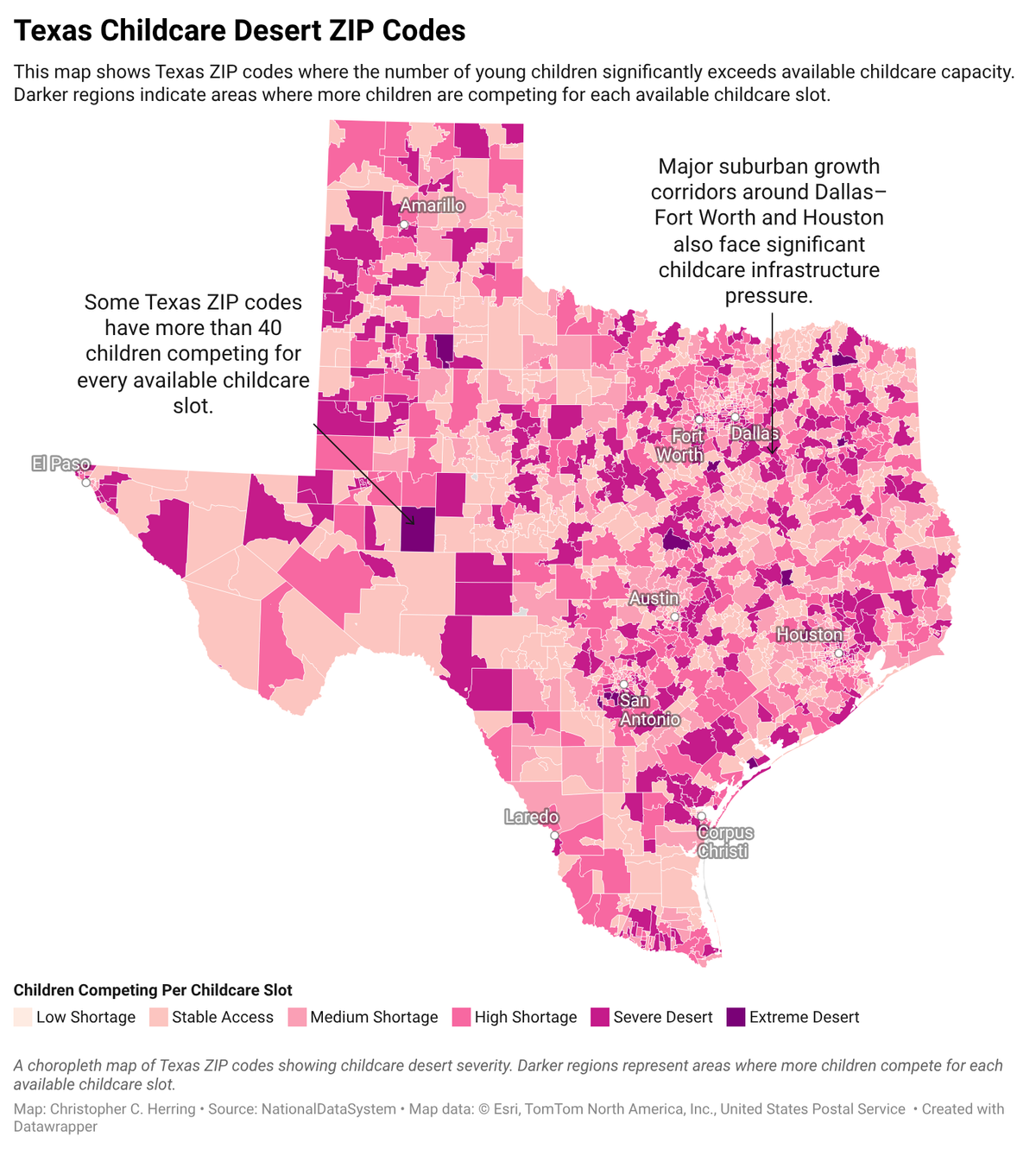 Texas Intelligence Maps