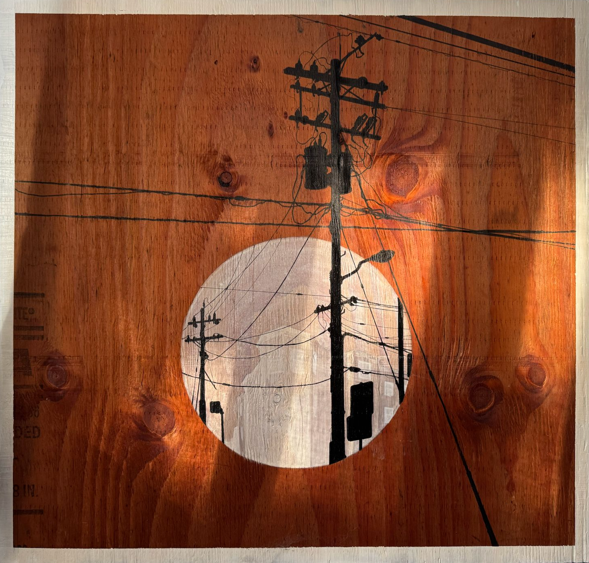 SF Dot on Wood 2, Christian Rothenhagen (2023)