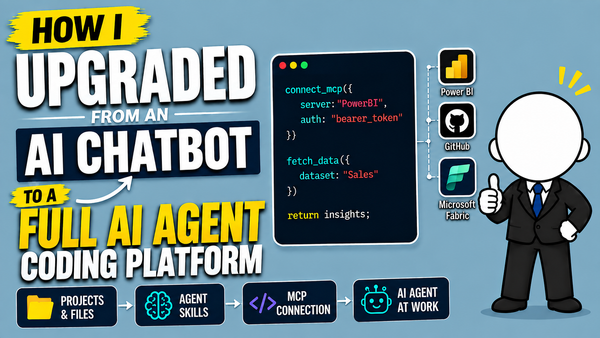 How I Upgraded From an AI Chatbot to a Full AI Agent Coding Platform