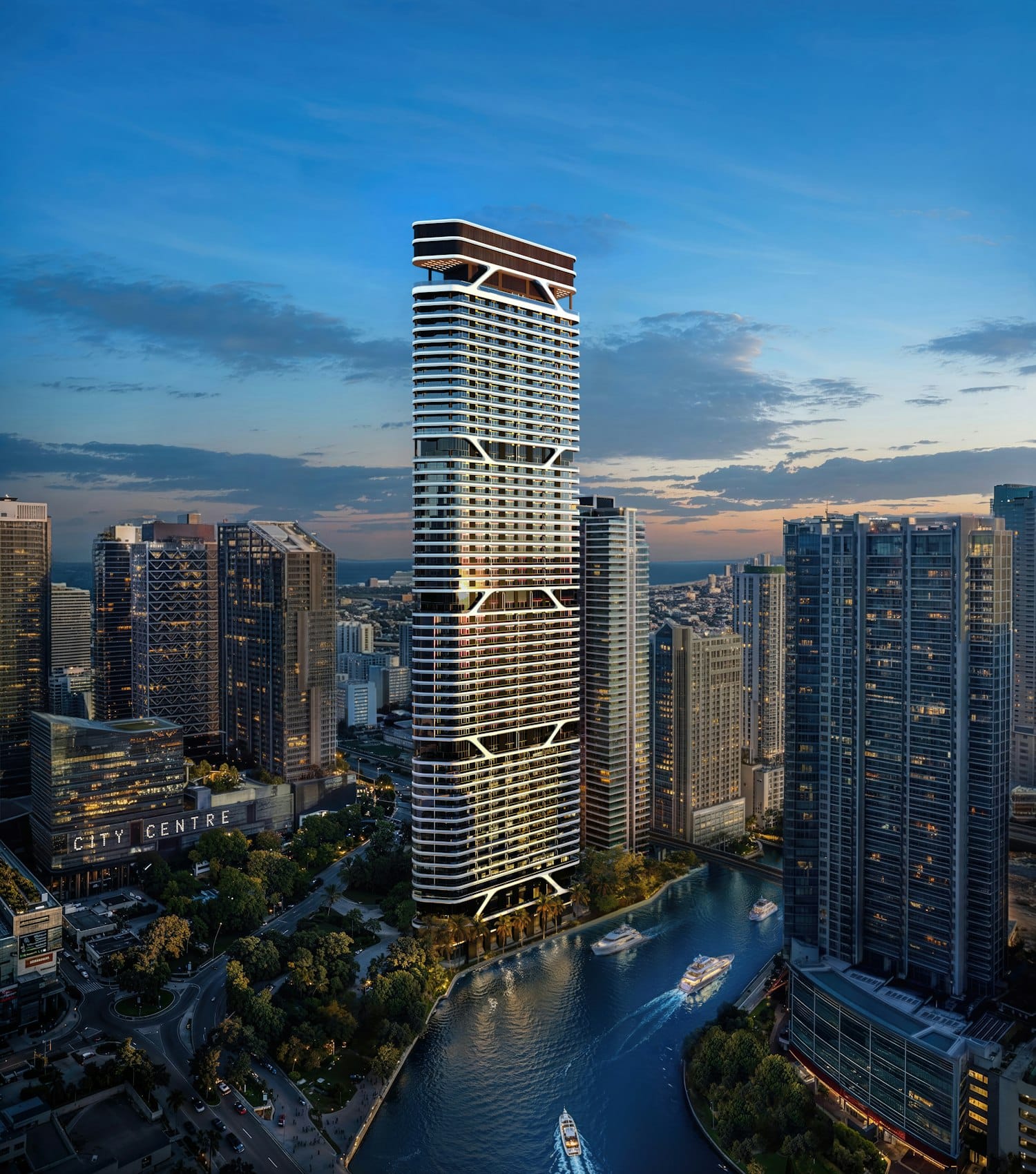 Bugatti Residences Miami architecture by Brandon Haw Architecture