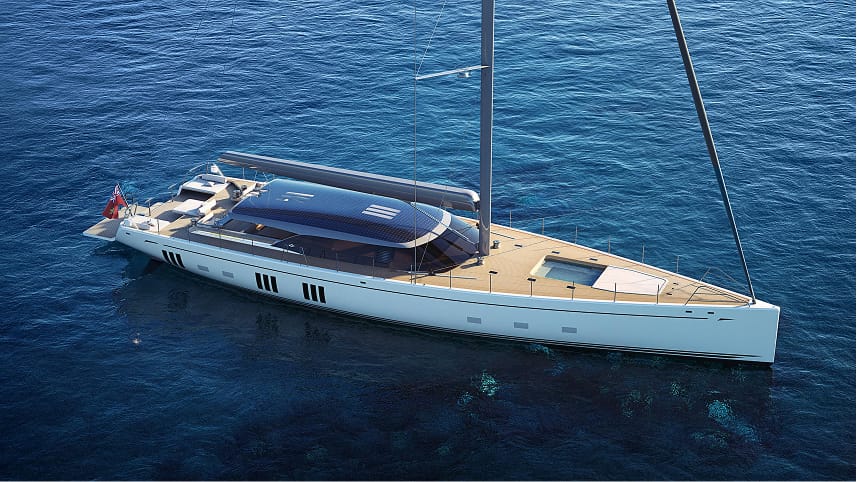 Oyster 36M Oyster sailing yacht under sail