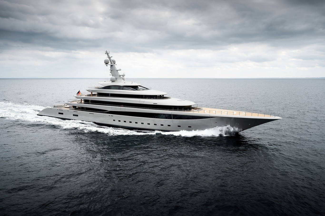 Lürssen Nixie superyacht featuring exterior design by RWD