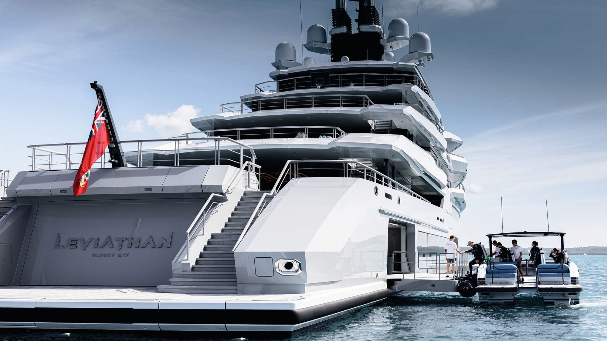 Oceanco Leviathan 111m superyacht at Monaco Yacht Show 2026