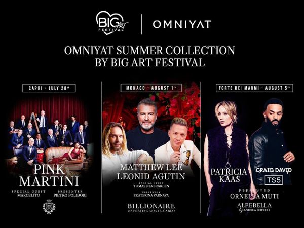The Omniyat Summer Collection by BIG ART FESTIVAL: A Tapestry of Art and Elegance