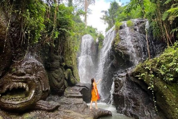 Discover the Sacred Beauty of Taman Beji Griya Waterfall: A Must-Visit Spiritual Destination in Bali