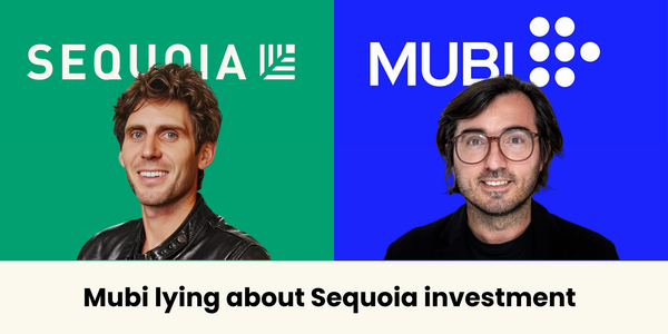 Fact checking MUBI regarding Sequoia investment