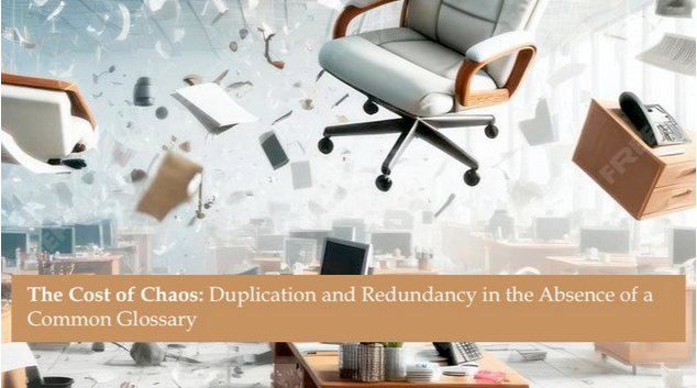 The Cost of Chaos: Duplication and Redundancy in the Absence of a Common Glossary