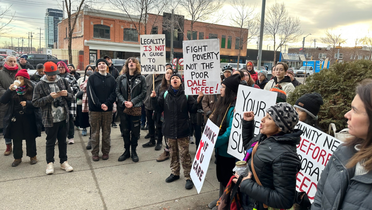 Alberta drug policy is executing unhoused people