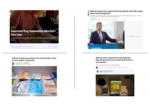 Four stories in National Post, Global News and CBC News unquestioningly reprinting the Alberta government's claims.