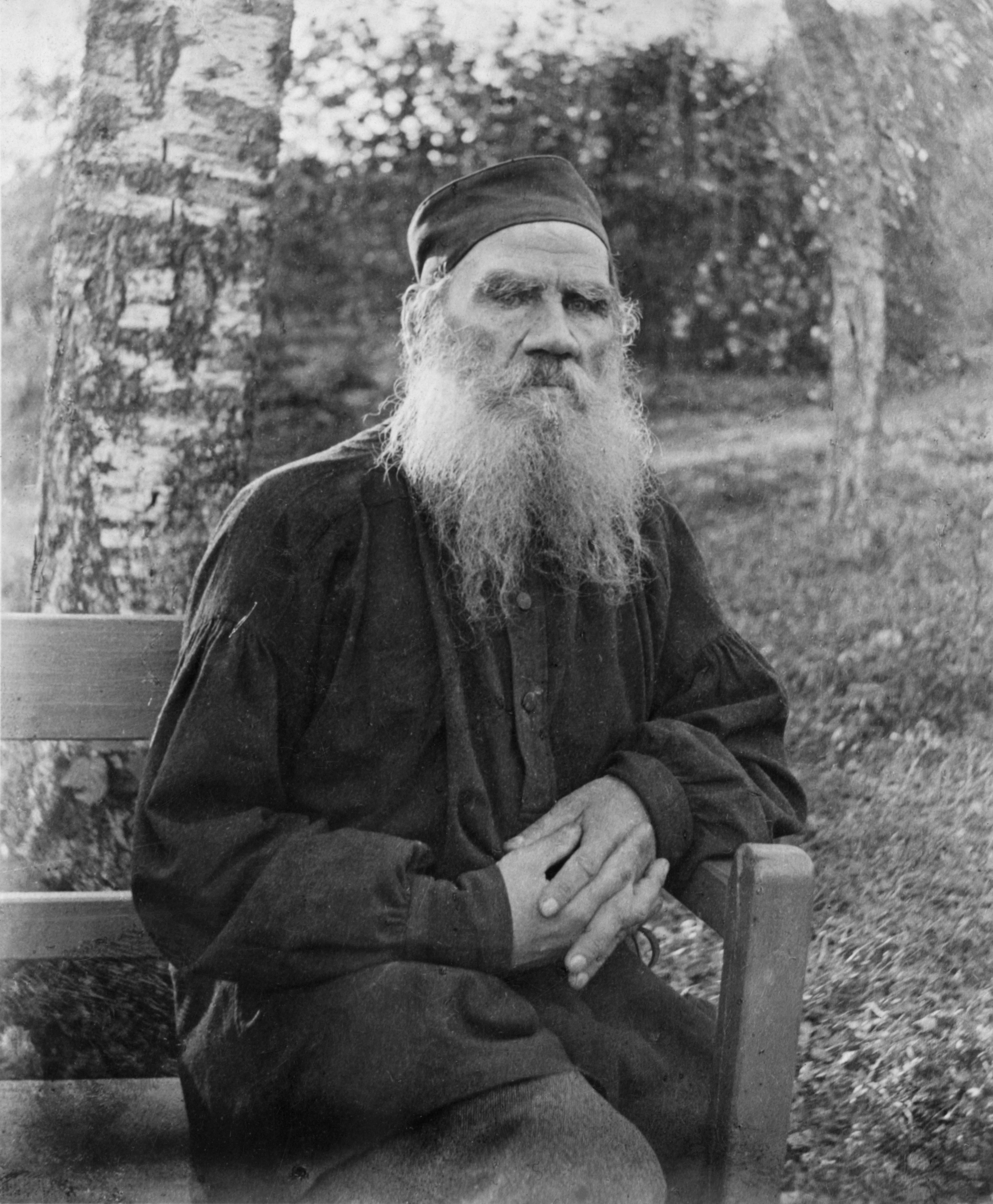 The daily habits of famous authors Tolstoy