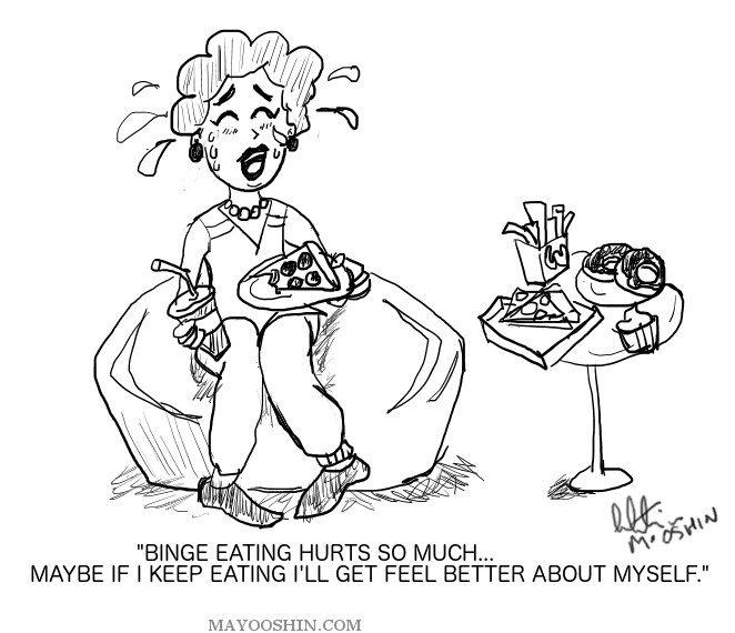 Get back on track binge eating