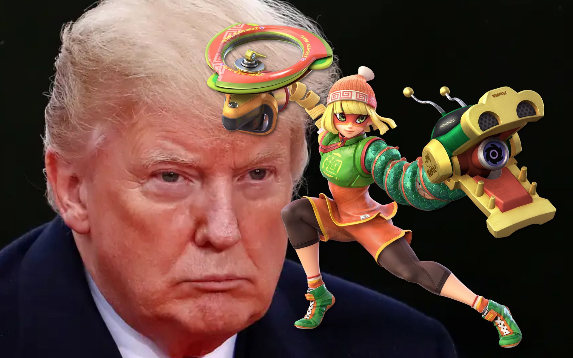 Trump Calls To Remove "Chinese Fighter" From Smash Amid Rising COVID Tensions