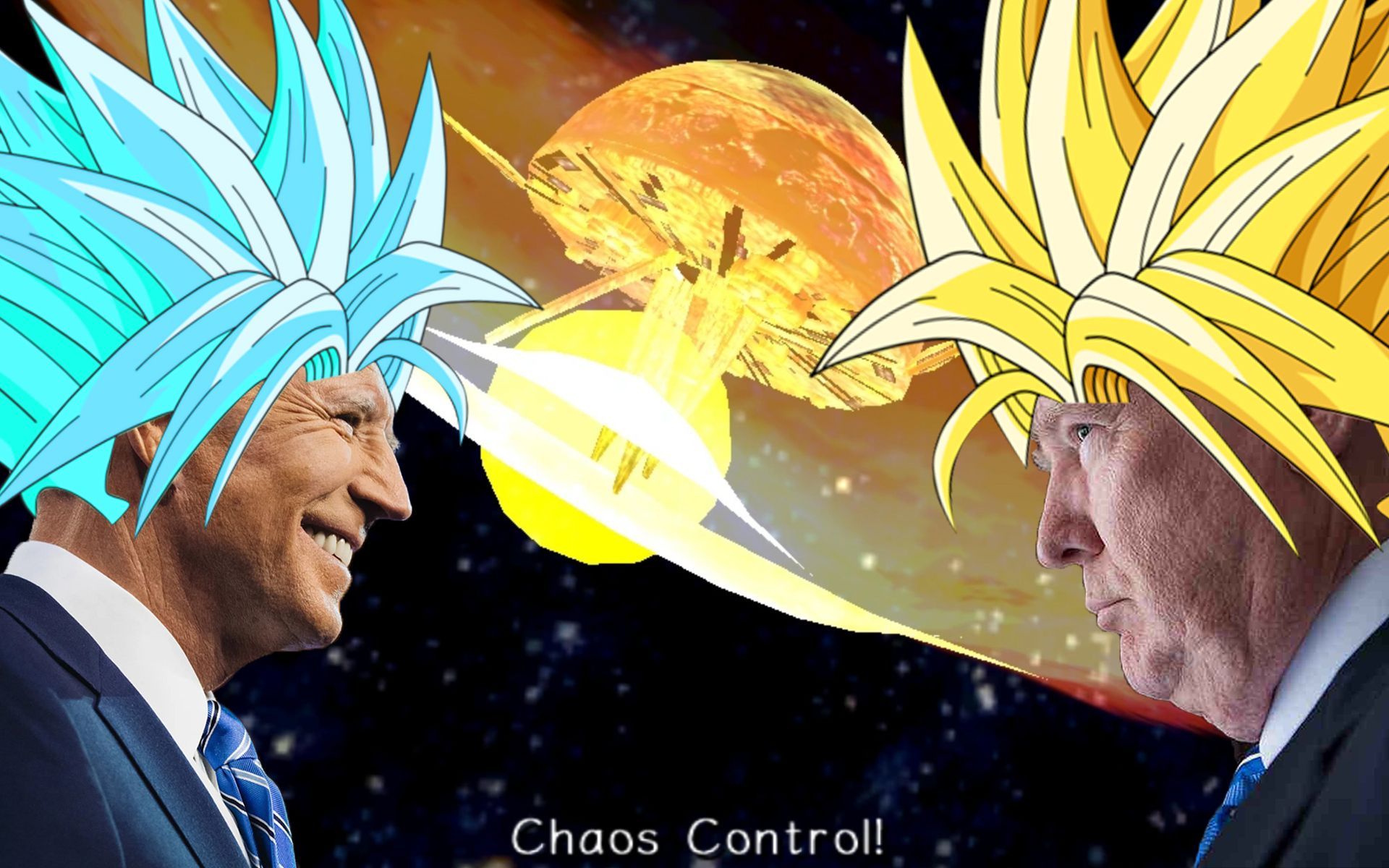 Biden And Trump Unite To Stop Space Colony ARK From Crashing Into Earth