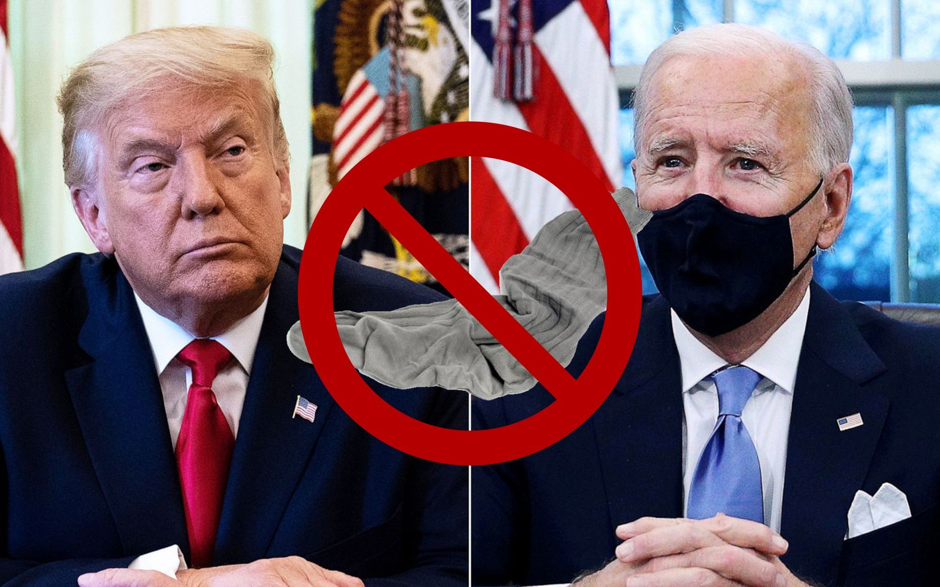 WHOLESOME: President Biden Throws Out Trump's Cum Sock