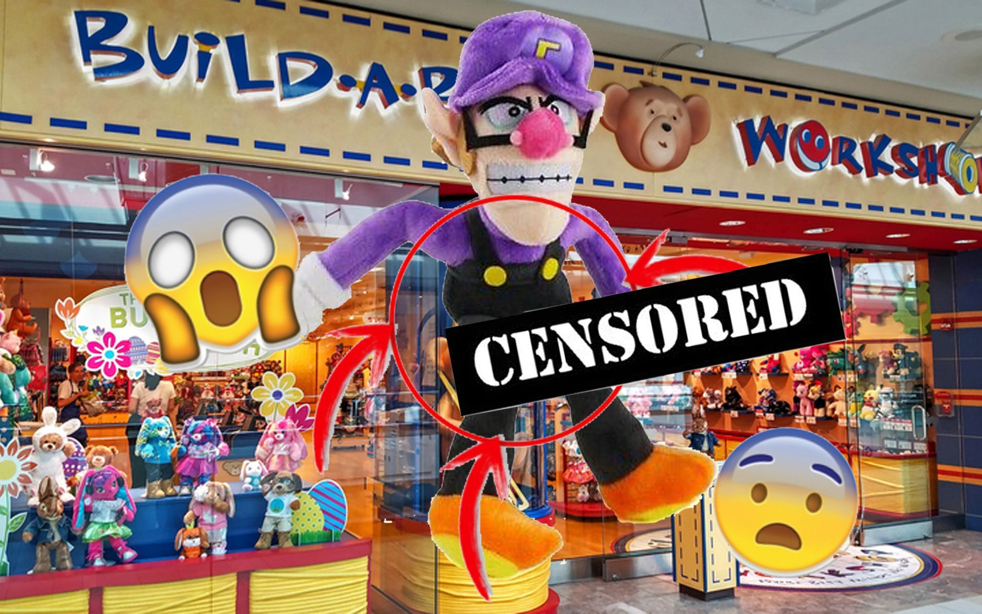 Nintendo Draws Ire From Parents As Build-A-Bear Waluigi Found To Have Genitals Under Overalls