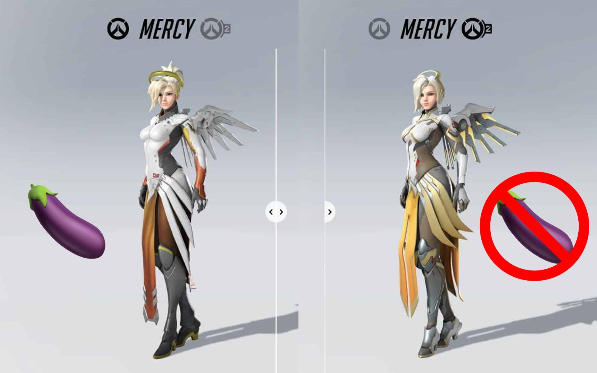 Overwatch 2 Beta Removes Mercy's Big Honking Penis
