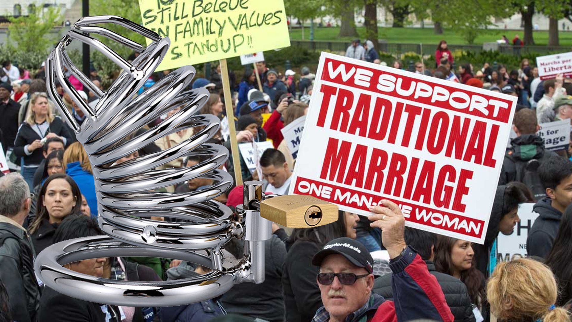 Christian Leaders To "Have No Sex" In Protest Of Pride Month