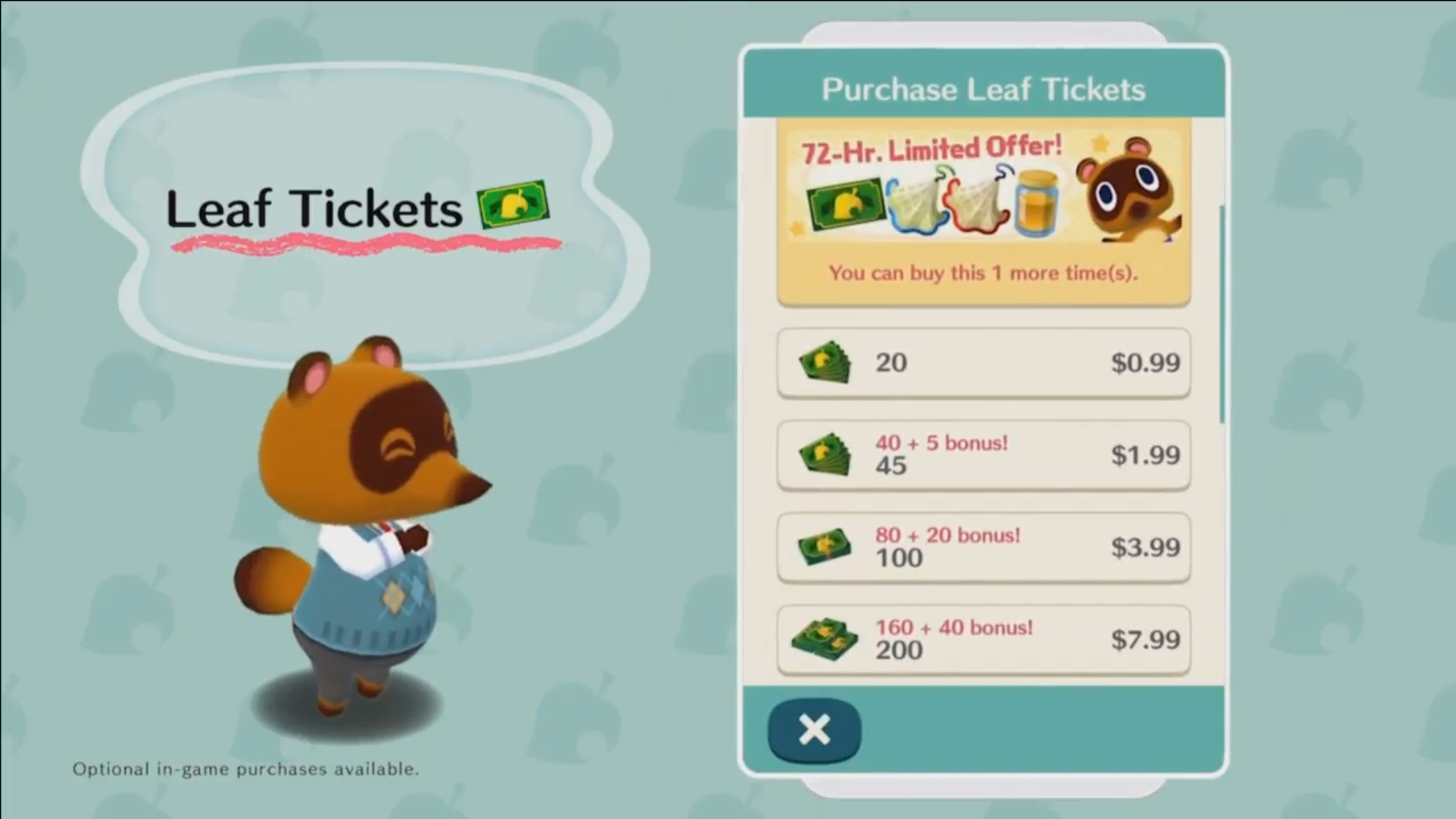 Newly Annouced Animal Crossing Mobile Game Has Fans Concerned Over Microtransactions