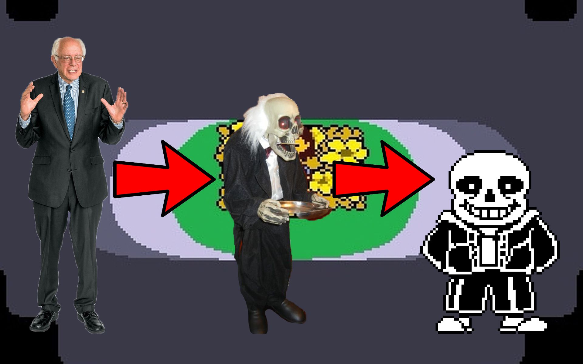 BREAKING: Bernie Sanders Is Sans Undertale