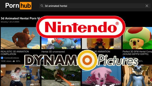 Nintendo Purchases Animation Studio To Produce 3D Blender Hentai Animations For PornHub
