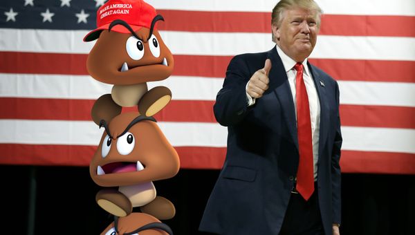 Trump Nominates Three Goombas Stacked On Top Of Each Other For Supreme Court