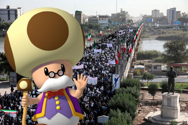 Toadsworth Allows Princess To Be Kidnapped To Distract Kingdom Populace From Impending Invasion Of Iran