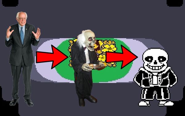 BREAKING: Bernie Sanders Is Sans Undertale