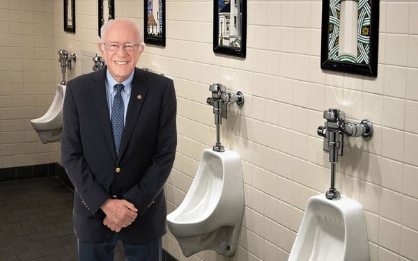BREAKING: Bernie Sanders Suspends Campaign To Go Take A Piss