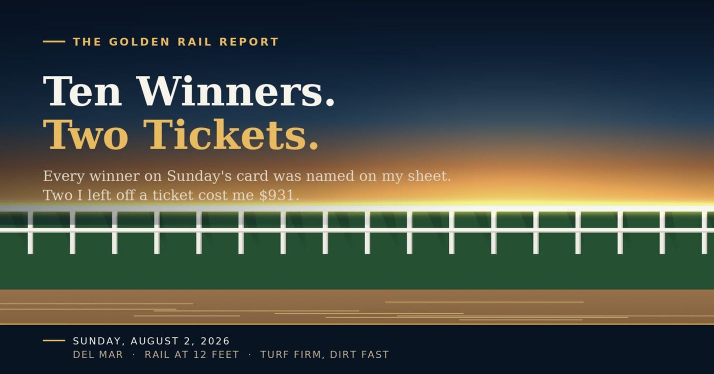 Ten Winners. Two Tickets.
